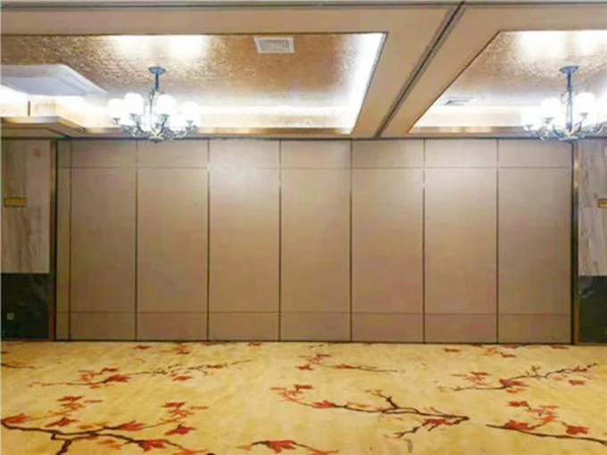 Multi Color Acoustic Room Divider Sliding Folding Acoustic Partitions Wall For Banquet Hall 0