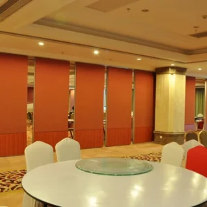 Multi Color Banquet Hall Movable Partition Wall Operable Floor to Ceiling System