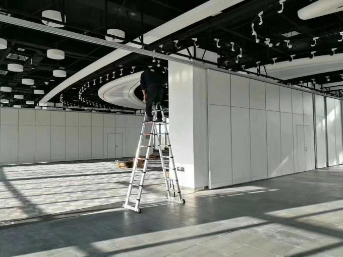 Multi Color Decorative Flexible Sliding Partition Walls / Customized Foldable Room Divider 1