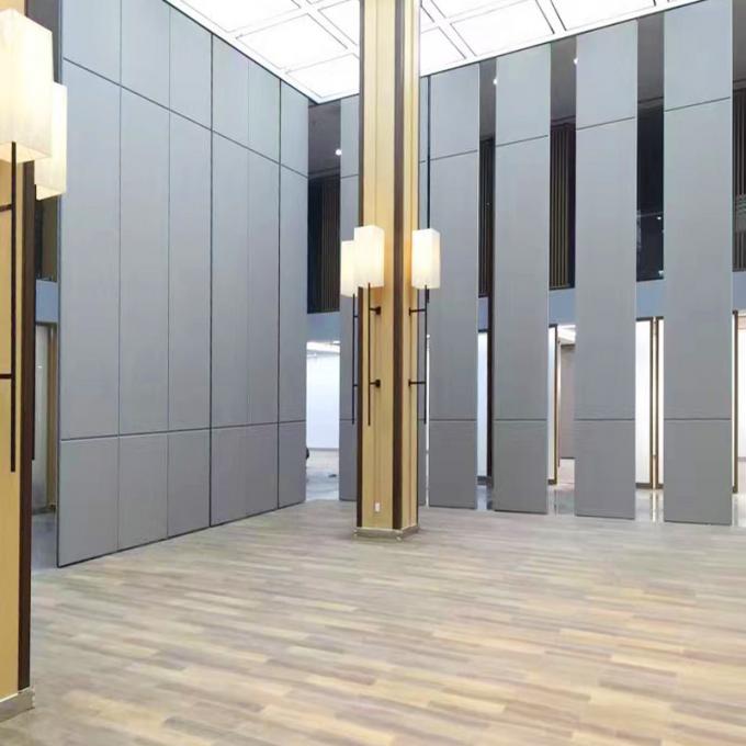 Multi Color Melamine Surface Sliding Partition Walls Commercial Position 1