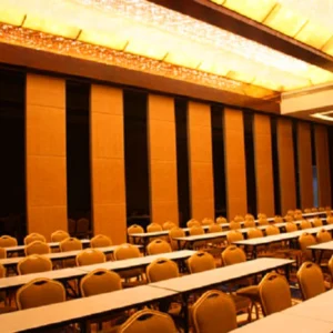 Multi Color Sound Proof Partitions , Commercial Operable Partition System For Function Hall