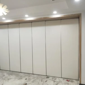 Multi Color Soundproof Divider Top Hanging System Melamine Surface