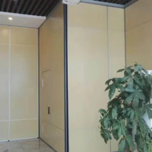 Multi Color Soundproof Movable Divider Walls With Sliding Aluminium Track