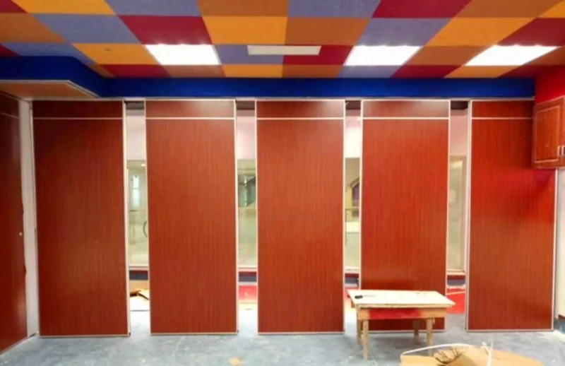 Multi - Function Room Folding Sliding Partition Walls Customized Color