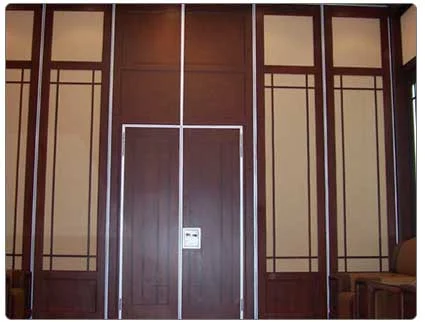 Multi-Purpose Room Movable Partition Acoustic Room Dividers Aluminium Frame 1