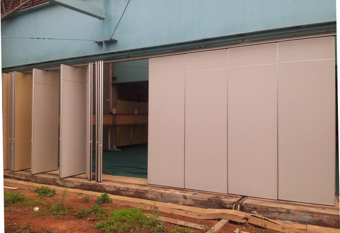 Myanmar Aluminium Door Movable Partition Walls Channel And Roller For Mall 0