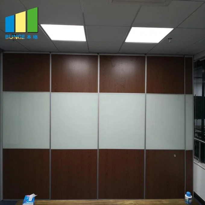 Myanmar MDF Acoustic Fabric Rolling Movable Partition Walls For Restaurant 0