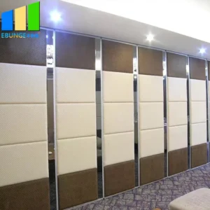 Nigeria Hotel Movable Partition Wall Acoustic Wooden Hanging Folding Partition Walls With Variety Color