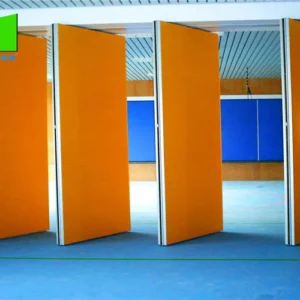 Nigeria Hotel Movable Partition Wall Acoustic Wooden Hanging Folding Partition Wall With Variety Color