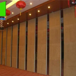 Noise Insulation Demountable Folding Sliding Wall Partition For Restaurant