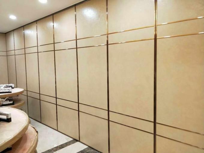 Noise Insulation Melamine Board Folding Sound Proof Partitions / Acoustic Room Dividers 0
