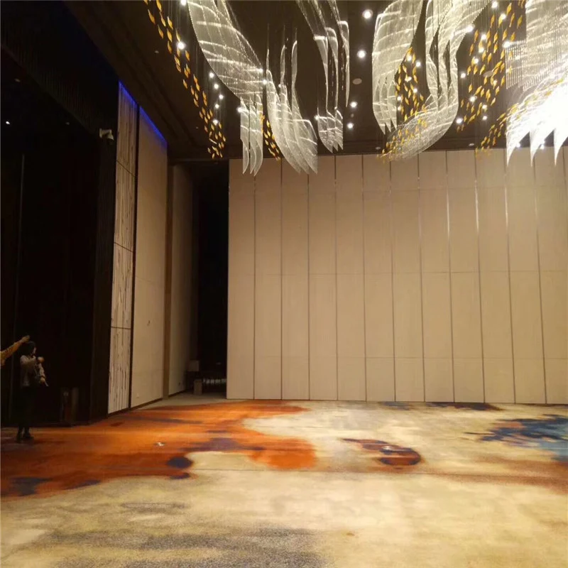 Not Attached To Floor Hotel Operable Partition Wall Dimensions Singapore Detail