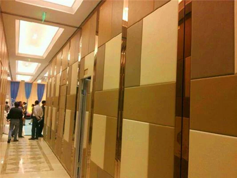ODM Sliding Partition Walls Meeting Room Foldable Wall Divider Foldable Partition Customized For Dining Room