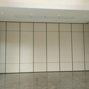 Office Acoustic Room Movable Partition Walls / Conference Hall Sliding Folding Partition