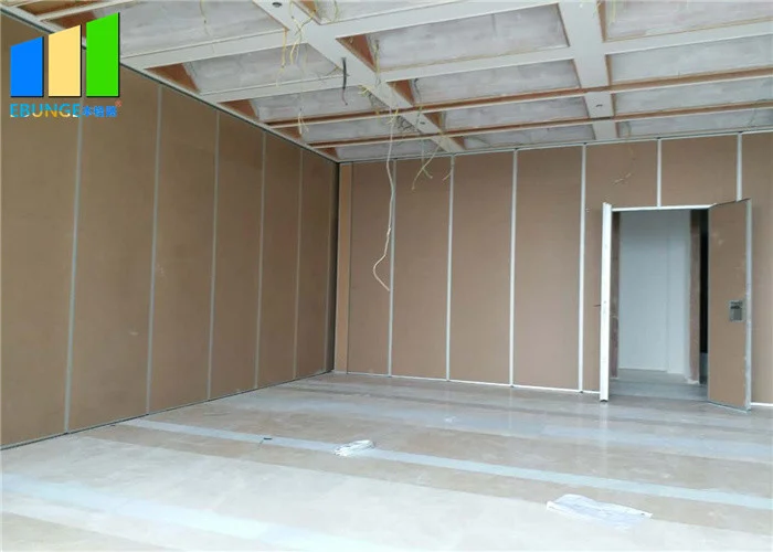 Office Division Sliding Foldable Conference Room Acoustic Partition Walls