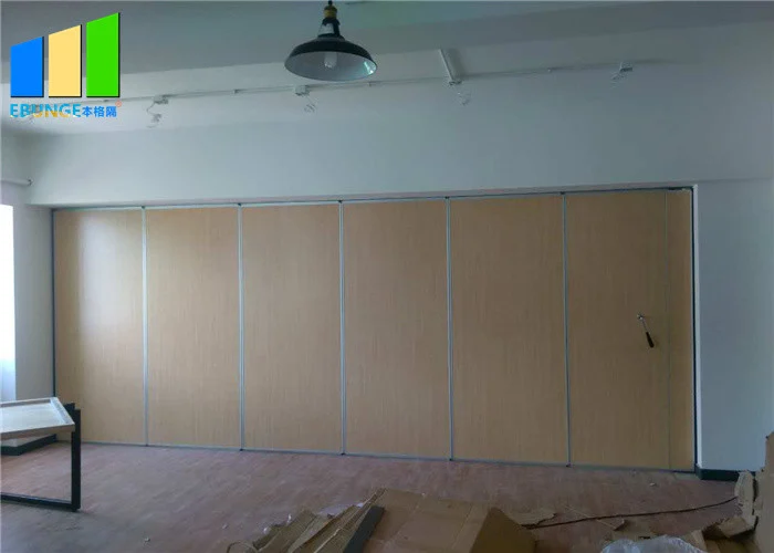 Office Division Sliding Foldable Conference Room Acoustic Partition Walls