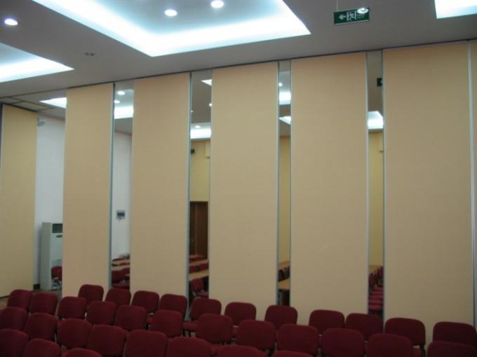 Office Foldable Movable Partition Walls Wooden Melamine Finish 1