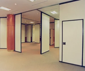 Office Foldable Movable Partition Walls Wooden Melamine Finish