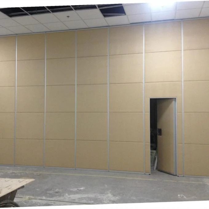 Office Folding Partition Walls MDF With Melamine Material Durable 1