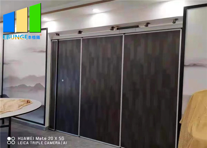 Office Folding Soundproof Wall Divider Moveable Partitions For Training Room