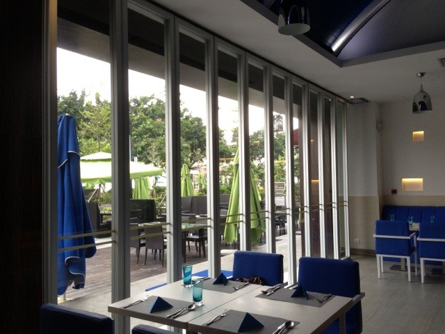Office Glass Partition Walls , Sliding Glass Partitions For Exhibition Centers 0