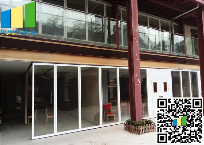 Office Glass Room Partitions Glass Partition Walls Folding 12mm ~ 0.5 Inch 0