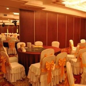 Office HPL Melamine Noise Absorbing Panels Movable And Operable Partition System