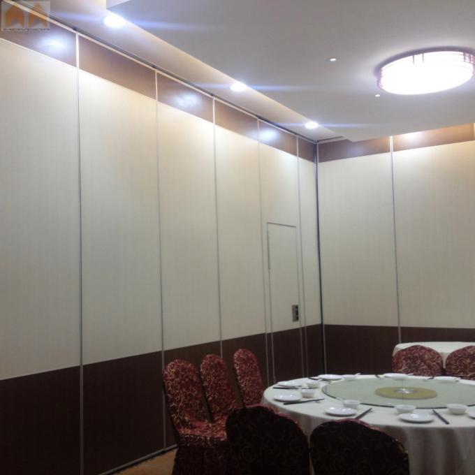 Office Movable Partition Walls Acoustic Soundproof Office Folding Wood Doors 2