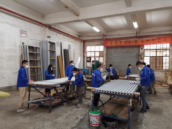 Office Partition Aluminum Frame Around Glass Partition Wall Installation Useful Well Done 7