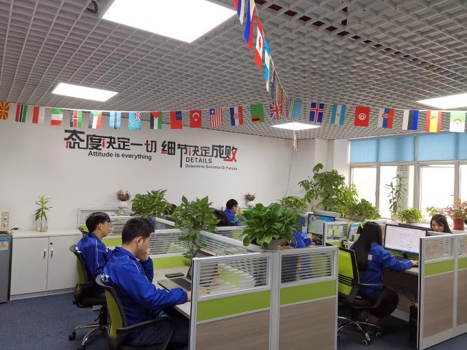 Office Partition Aluminum Frame Around Glass Partition Wall Installation Useful Well Done 6