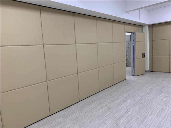 Office Room Acoustic Soft Cover Both Side Movable Sliding Partition Wall 1