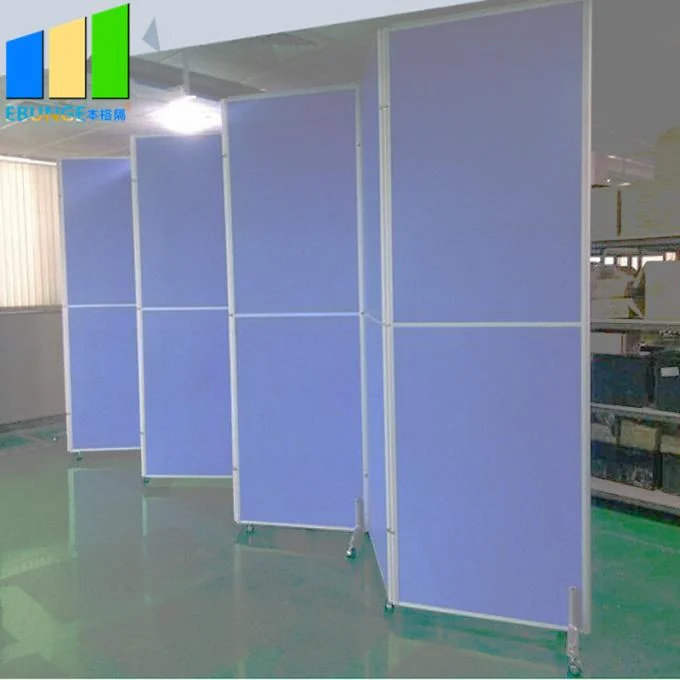 Office Room Division Folding Partition Walls With Wheels For Hotel Space Dividing 1