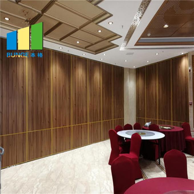 Office Sound Proof Folding Partitions / Operable Movable Walls For Convention Center 2