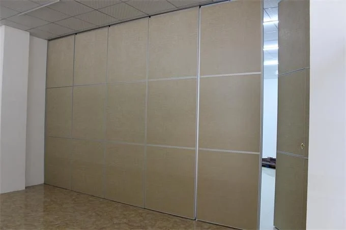 Office Sound Proof Partition Wall , Melamine Surface Sliding Folding Acoustic Room Dividers