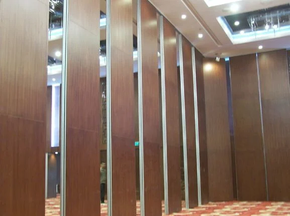 Office Sound Proof Partition Wall , Melamine Surface Sliding Folding Acoustic Room Dividers