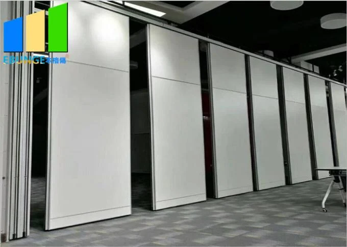 Office Space Divider Sliding Hanging Movable Partition Walls For Conference Hall 0