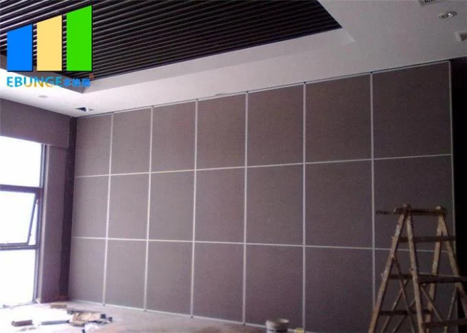 Office Temporary Divider Aluminum Frame Sliding Folding Movable Wall Partitions 0