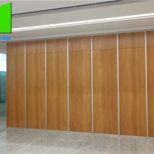 Office Temporary Divider Aluminum Frame Sliding Folding Movable Wall Partitions