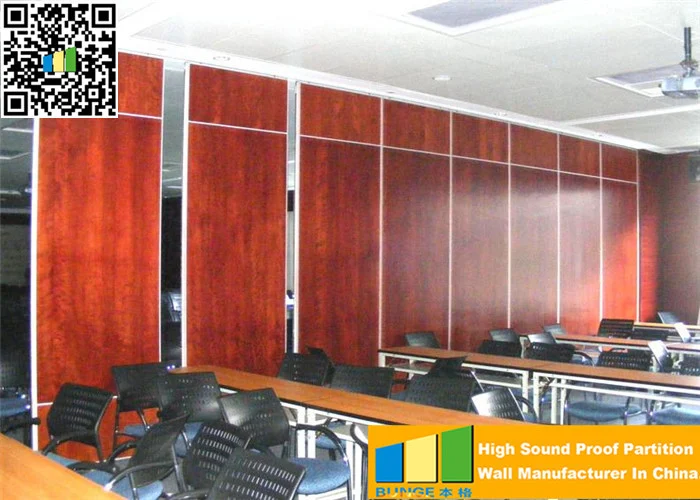 Office Ultrahigh Movable Partition Walls Soundproof Doors Sliding Partition Walls