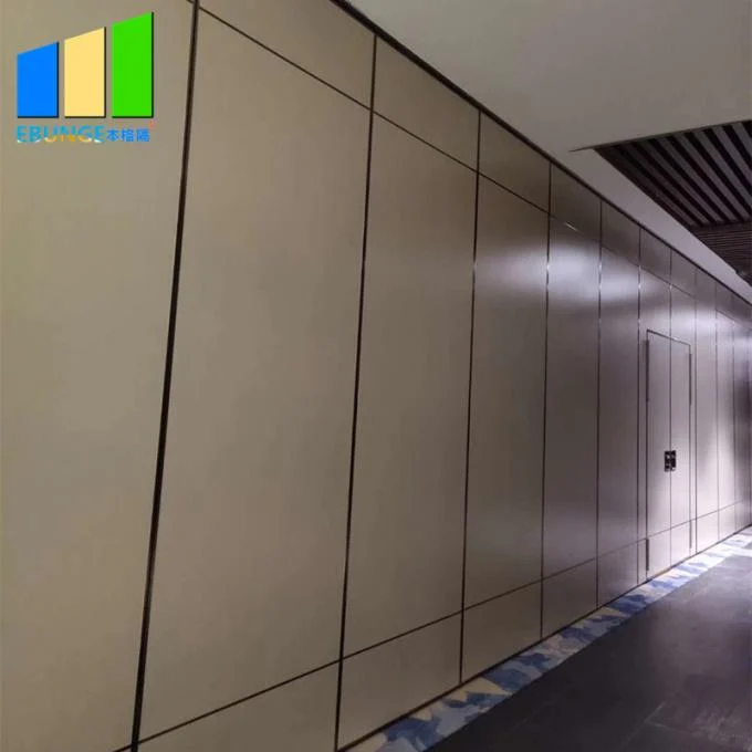 Office Wood Movable Partition Wall Panel Folding Partition Walls For Conference Room 0