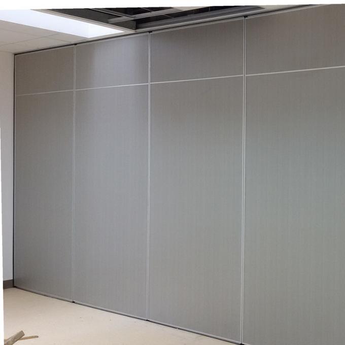 Operable Folding Door Shopping Mall Wheel Movable Partition System 1
