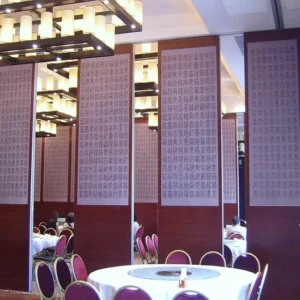 Operable Folding Soundproof Sliding Partition Wall For Banquet Hall Multi Color