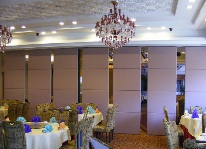 Operable Melamine Folding Partition Walls 4