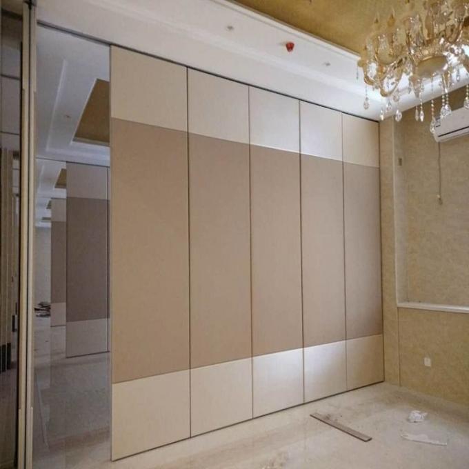 Operable Mobile Hotel Banquet Hall Aluminum Panel Movable Doors Partition Wall 0