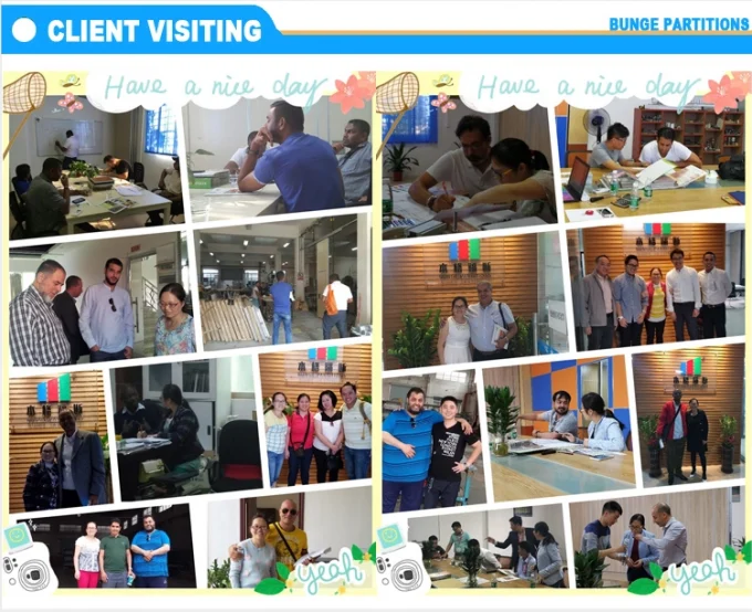 Operable Movable Acoustic Partition Wall Flexible Room Divider For Office Meeting 3