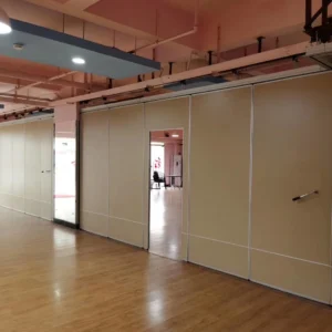 Operable Movable Acoustic Partition Wall Flexible Room Divider For Office Meeting