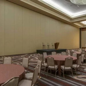 Operable Movable Sliding Partition Wall With Double Rollers 1230 mm Panel Width