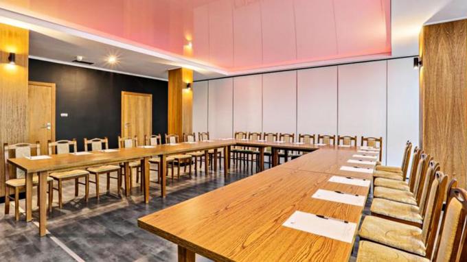 Operable Movable Sliding Partition Wall With Double Rollers 1230 mm Panel Width 3