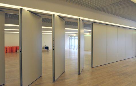 Operable Movable Sound Proof Partitions for Office / Conference Room 1
