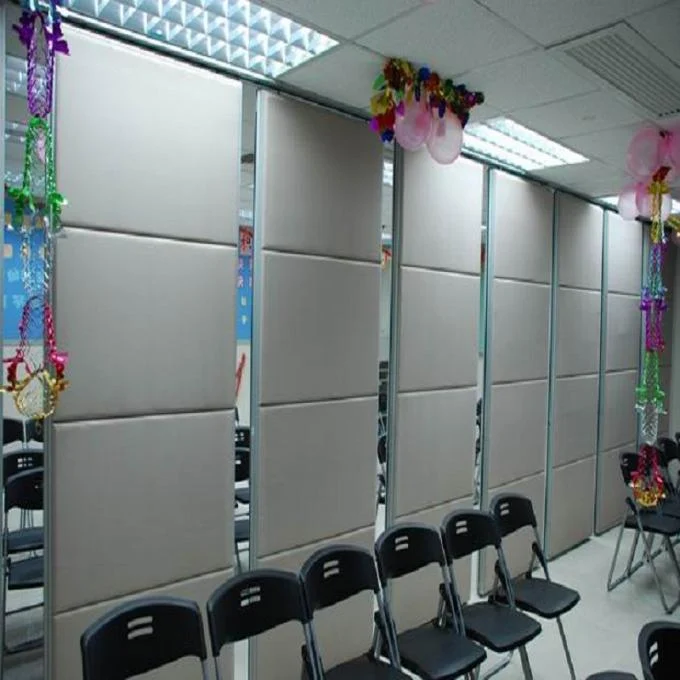 Operable Office Partition Walls / Aluminium Track Rollers Interior Folding Sliding Doors 0